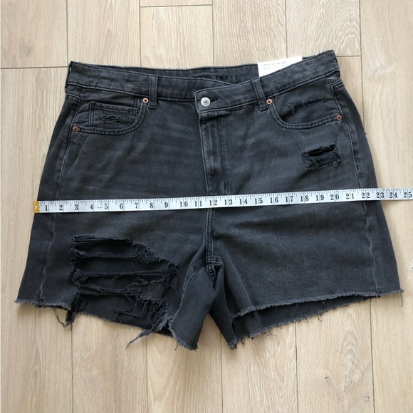 NWT American Eagle Highest Rise Baggy Short Comfort Stretch Waistband Size 16 - Picture 7 of 13